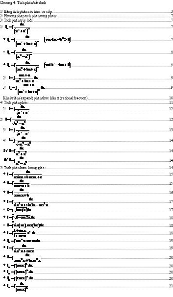 Chương 5a Tích phân bất định