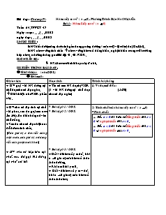 Giáo án môn Đại số 9 - Tuần 24 Tiết 47 - Hàm Số y = ax2 (a khác 0)