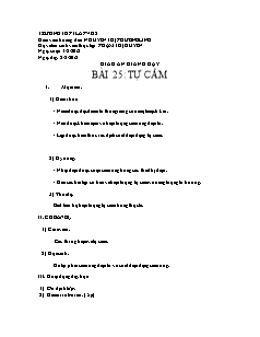 Giáo án Vật lý 11 - Bài 25: Tự cảm - Trường THPT Lấp Vò 2