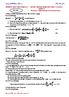 Ôn thi Đại học, Cao đẳng môn Toán - Đề số 7