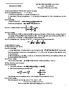 Ôn thi Đại học môn Toán - Đề số 3