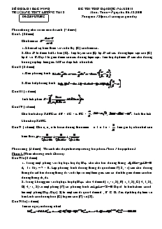 Ôn thi Đại học môn Toán - Đề số 7