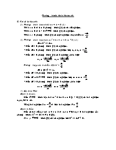 Phương trình chứa tham số - Lý thuyết và bài tập