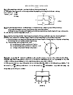 Bồi dưỡng học sinh giỏi Vật lý 11