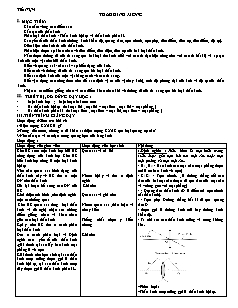 Giáo án Vật lý 11 - Tiết 73,74 - Thấu kính mỏng