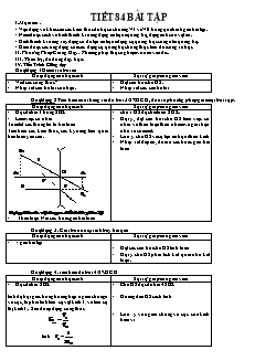Giáo án Vật lý 11 - Tiết 84 - Bài tập