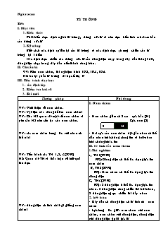 Giáo án Vật lý lớp 11 - Chương 4