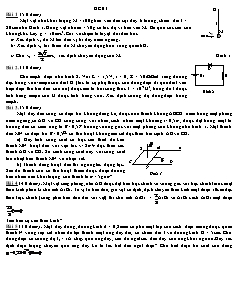 Ôn thi học sinh giỏi Vật lý 11 - Đề 1