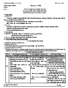 Giáo án Lý 11 chương trình chuẩn - GV: Cấn Văn Thắm - Trường THPT Chương Mỹ