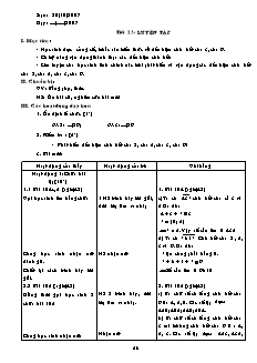 Giáo án Số học 6 - Tiết 23 đến 78