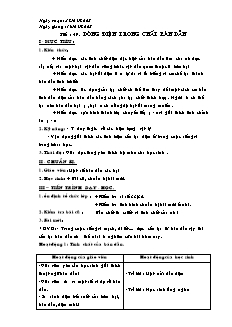 Giáo án Vật lí 11 - Tiết 49 đến 67