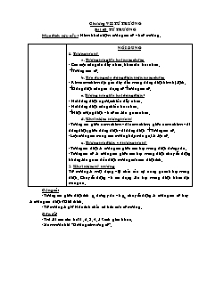 Giáo án Vật lý 11 - Bài 68 - Từ trường