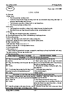 Giáo án Vật lý 11 CB - GV: Hoàng Hải Hà - Tiết 55 - Lăng kính