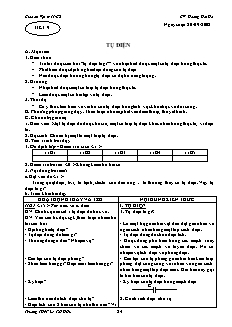 Giáo án Vật lý 11 CB - GV: Hoàng Hải Hà - Tiết 9 - Tụ điện