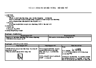 Giáo án Vật lý lớp 11 nâng cao - Cả năm