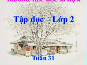 Bài giảng Tập đọc Lớp 2 - Tuần 31: Chiếc rễ đa tròn - Năm học 2018-2019 - Trường Tiểu học Ái Mộ A