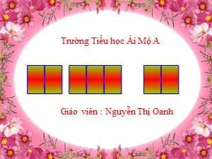 Bài giảng Tập đọc Lớp 3 - Tuần 12: Cảnh đẹp non sông - Nguyễn Thị Oanh