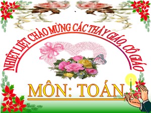 Bài giảng Toán Lớp 2 - Tuần 12: 33-5 - Trường Tiểu học Ái Mộ B