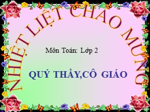 Bài giảng Toán Lớp 2 - Tuần 13: 15, 16, 17, 18 trừ đi một số - Trường Tiểu học Ái Mộ B