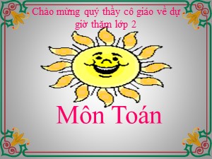Bài giảng Toán Lớp 2 - Tuần 29: Ki-lô-mét - Trường Tiểu học Ái Mộ B