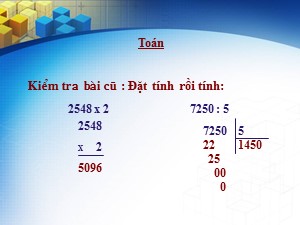 Bài giảng Toán Lớp 3 - Bài 159: Ôn tập bốn phép tính trong phạm vi 100 000