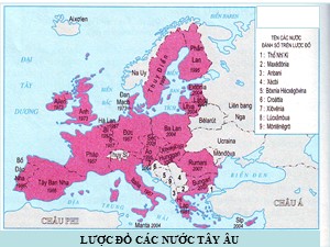 Bài giảng Địa lí Lớp 9 - Bài 10: Các nước Tây Âu - Năm học 2017-2018