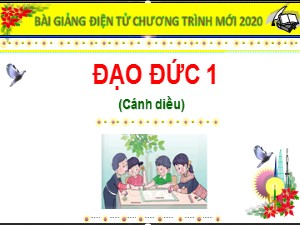 Bài giảng Đạo đức Lớp 1 - Bài 6: Em tự giác làm việc của mình - Năm học 2020-2021 - Trường Tiểu học Ái Mộ B