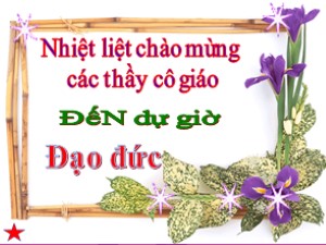 Bài giảng Đạo đức Lớp 2 - Bài 1: Học tập sinh hoạt đúng giờ (Tiết 2) - Năm học 2020-2021