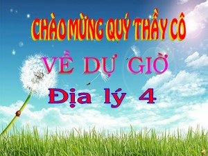 Bài giảng Địa lí Lớp 4 - Tuần 31: Biển đảo và quần đảo - Trường Tiểu học Ái Mộ B