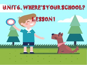 Bài giảng Tiếng anh Lớp 4 - Unit 6: Where’s your school (Lesson 1)