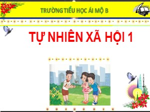 Bài giảng Tự nhiên và xã hội Lớp 1 - Bài 2: Ngôi nhà của em - Năm học 2020-2021 - Trường Tiểu học Ái Mộ B