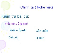 Bài giảng Chính tả Khối 4 - Tuần 14: Nghe viết Chiếc áo búp bê