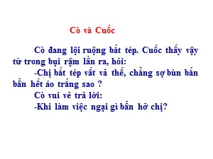 Bài giảng Chính tả Lớp 2 - Tuần 22: Cò và Cuốc - Năm học 2019-2020