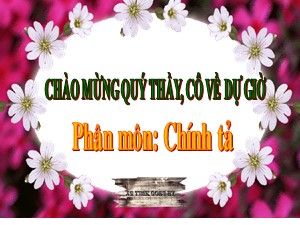 Bài giảng Chính tả Lớp 2 - Tuần 28: Cây dừa - Năm học 2019-2020