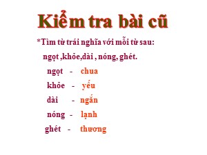 Bài giảng Luyện từ và câu Khối 2 - Tuần 17: Từ ngữ về vật nuôi. Câu kiểu Ai thế nào?