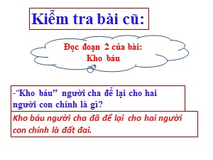 Bài giảng Tập đọc Lớp 2 - Tuần 28: Cây dừa - Năm học 2019-2020