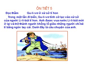 Bài giảng Tiếng việt Lớp 4 - Tuần 32: Ôn tập và kiểm tra học kì II (Tiết 5) - Năm học 2019-2020