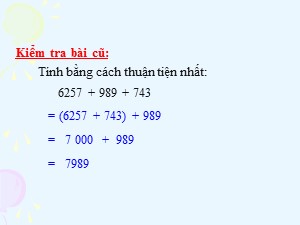 Bài giảng Toán Lớp 4 - Tuần 10: Nhân với số có một chữ số - Năm học 2020-2021 - Trường Tiểu học Ngọc Thụy