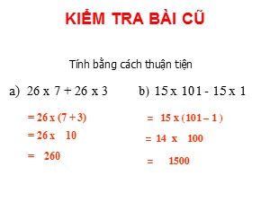 Bài giảng Toán Lớp 4 - Tuần 11: Luyện tập trang 68 - Năm học 2020-2021 - Trường Tiểu học Ngọc Thụy