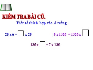 Bài giảng Toán Lớp 4 - Tuần 11: Nhân với 10, 100, 1000,…Chia cho 10, 100, 1000,… - Năm học 2020-2021 - Trường Tiểu học Ngọc Thụy