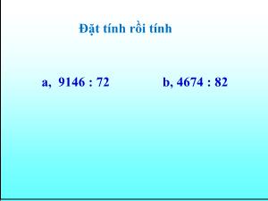 Bài giảng Toán Lớp 4 - Tuần 15: Luyện tập trang 83 - Năm học 2020-2021 - Trường Tiểu học Ngọc Thụy