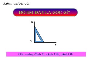 Bài giảng Toán Lớp 4 - Tuần 8: Hai đường thẳng vuông góc - Năm học 2020-2021 - Trường Tiểu học Ngọc Thụy