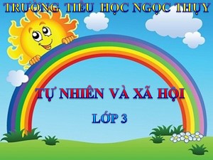 Bài giảng Tự nhiên xã hội Lớp 3 - Tuần 28: Trái đất quả địa cầu. Sự chuyển động của Trái đất - Năm học 2019-2020 - Trường Tiểu học Ngọc Thụy