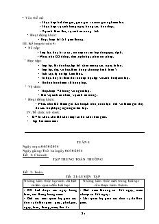 Giáo án Các môn Lớp 4 - Tuần 5 - Năm học 2014-2015