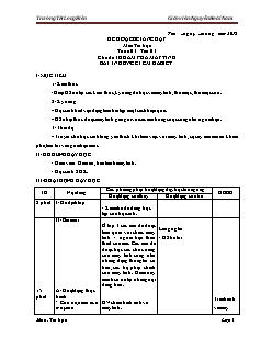 Giáo án Tin học Lớp 4 - Chương trình cả năm - Năm học 2018-2019 - Nguyễn Hoài Nam