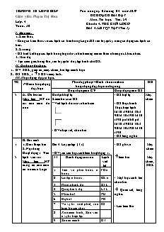 Giáo án Tin học Lớp 4 - Tuần 30: Luyện tập - Năm học 2018-2019 - Phạm Thị Hoa