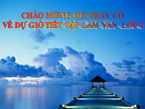 Bài giảng Tập làm văn Lớp 4 - Tuần 12: Kết bài trong bài văn kể chuyện - Trường Tiểu học Thanh Am