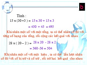 Bài giảng Toán Lớp 4 - Tiết 58: Luyện tập Tính giá trị biểu thức - Năm học 2017-2018 - Trường Tiểu học Thanh Am