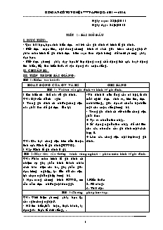 Giáo án Công nghệ Lớp 6 - Chương 1: May mặc trong gia đình (Bản hay)