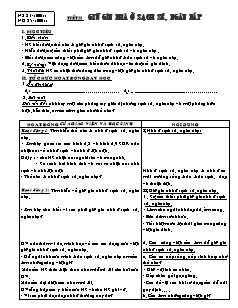 Giáo án Công nghệ Lớp 6 - Chương 2: Trang trí nhà ở - Tiết 23: Giữ gìn nhà ở sạch sẽ, ngăn nắp